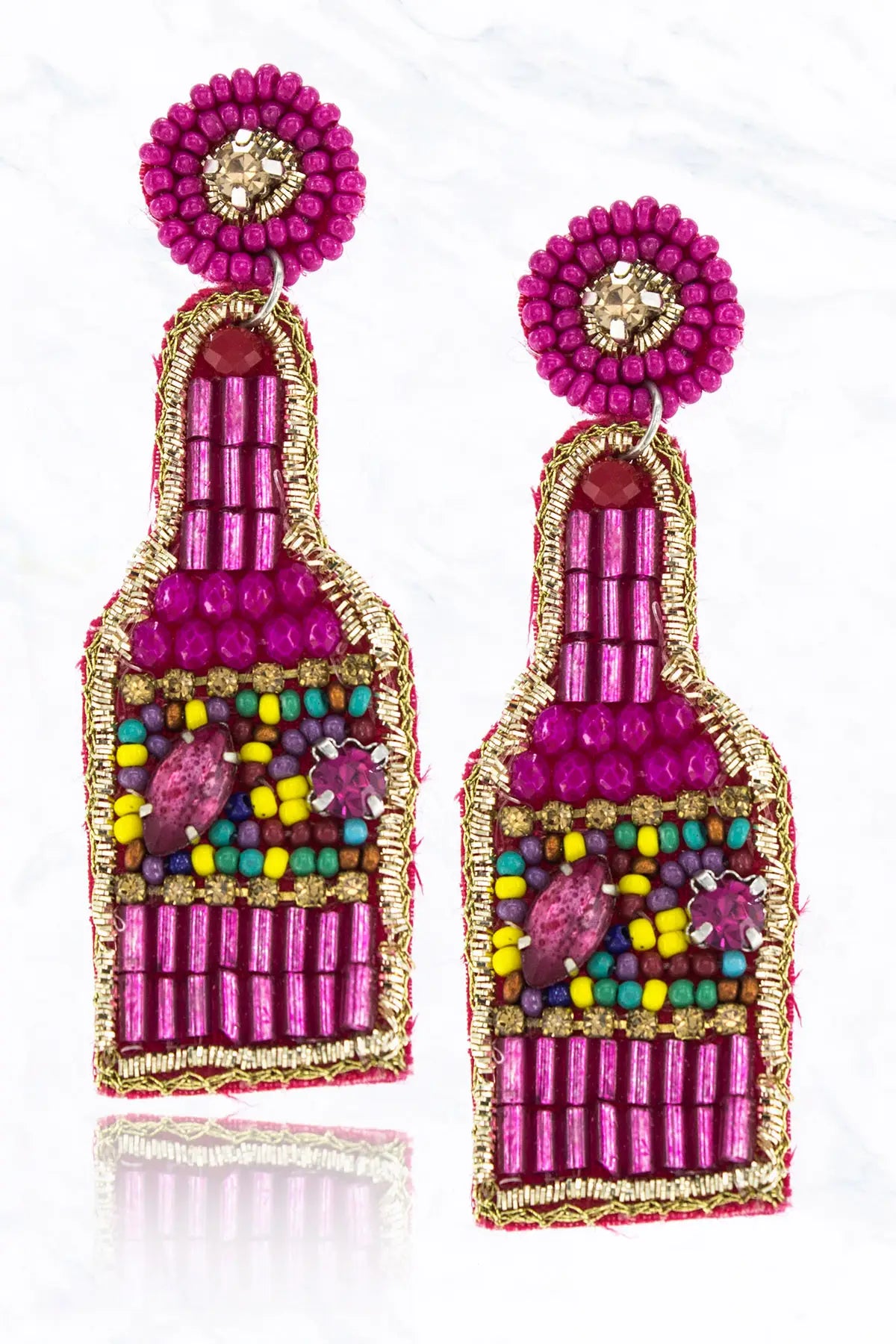 Get Lit Beaded Earrings