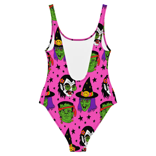 Monster Mash One-Piece Swimsuit