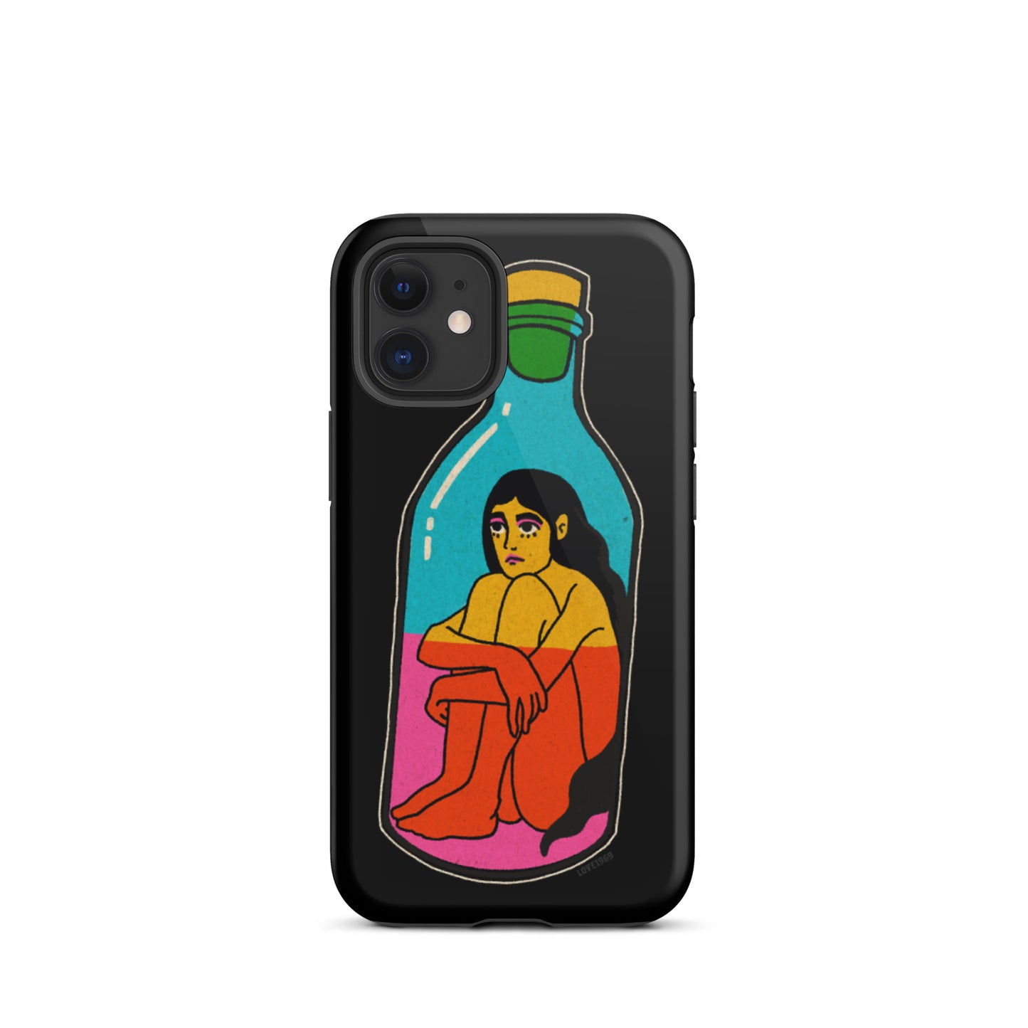 Message in a Bottle Tough iPhone Case